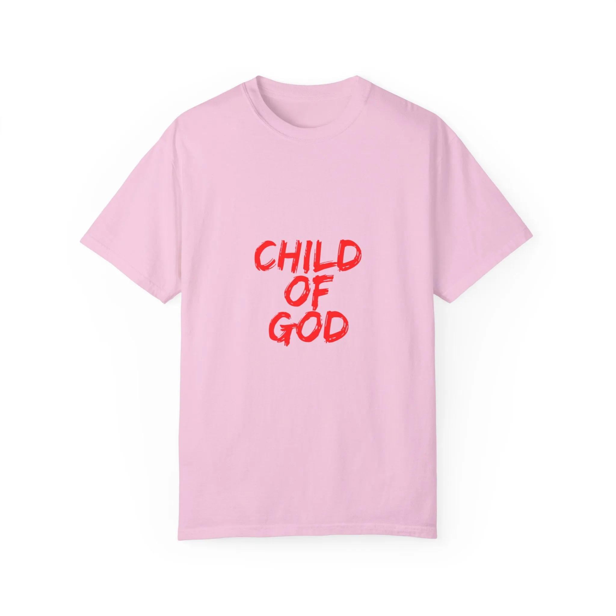 The Child of God Tee with Red Letters