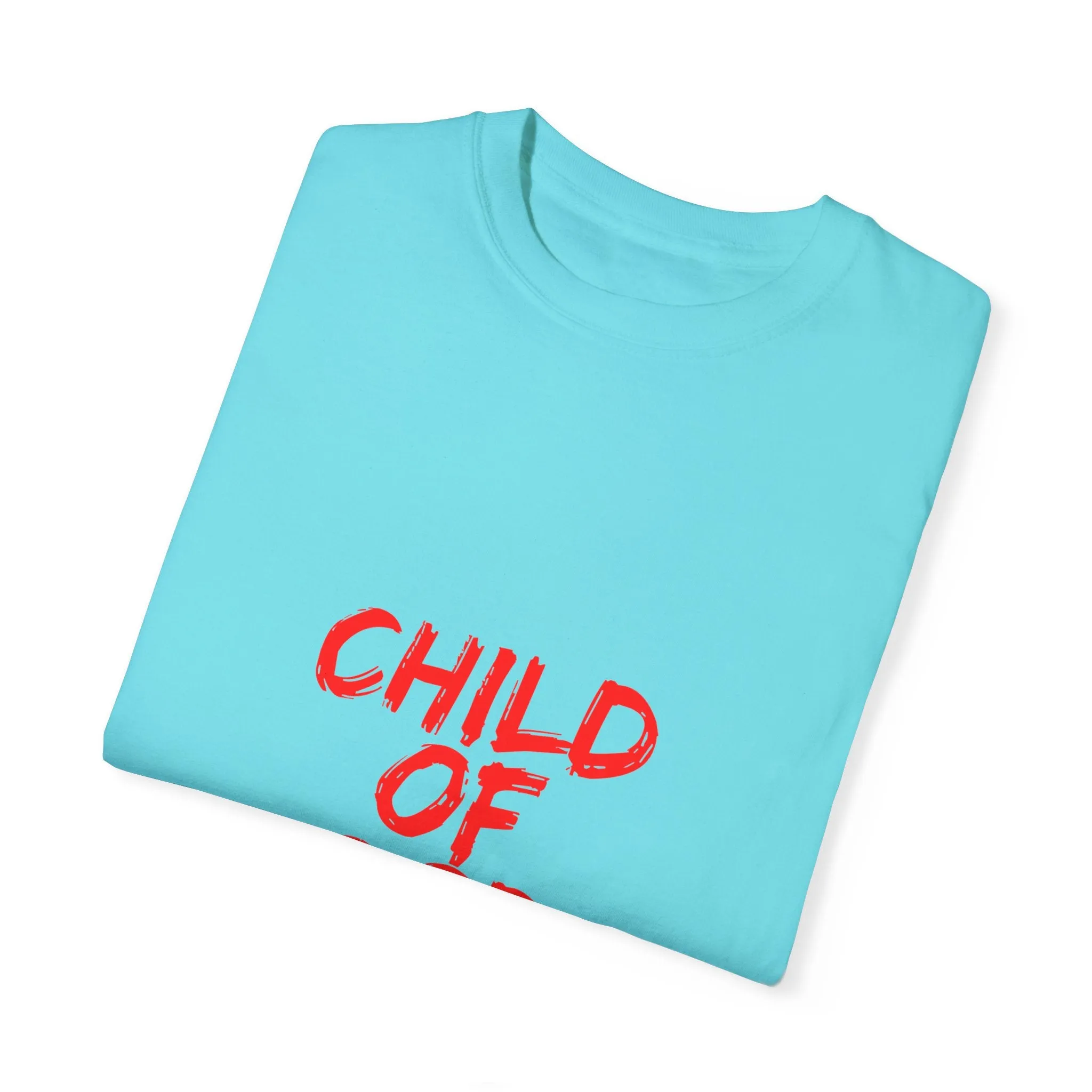 The Child of God Tee with Red Letters