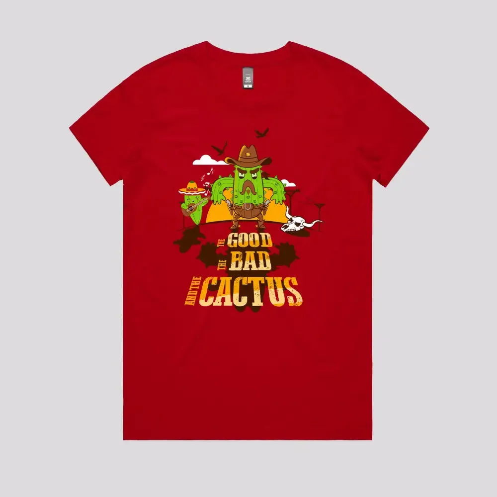 The Good The Bad And The Cactus T-Shirt