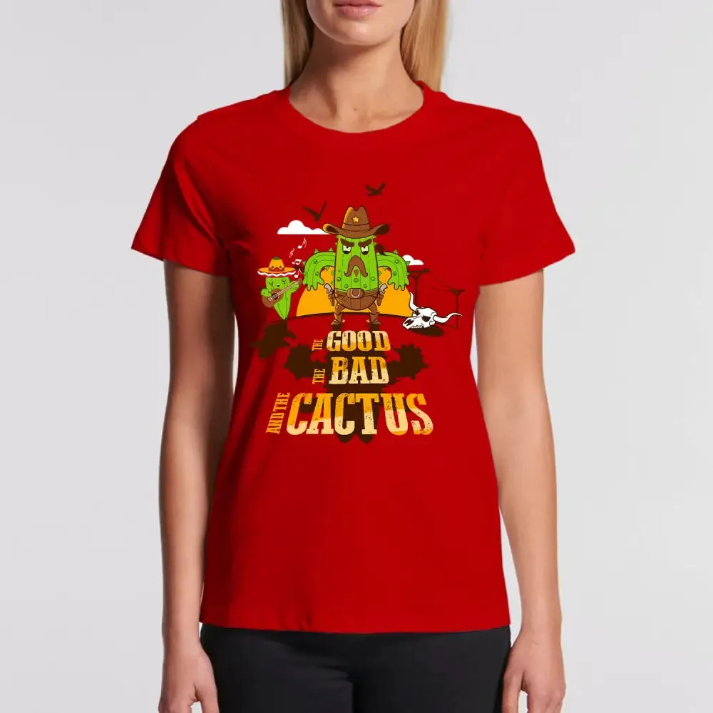 The Good The Bad And The Cactus T-Shirt