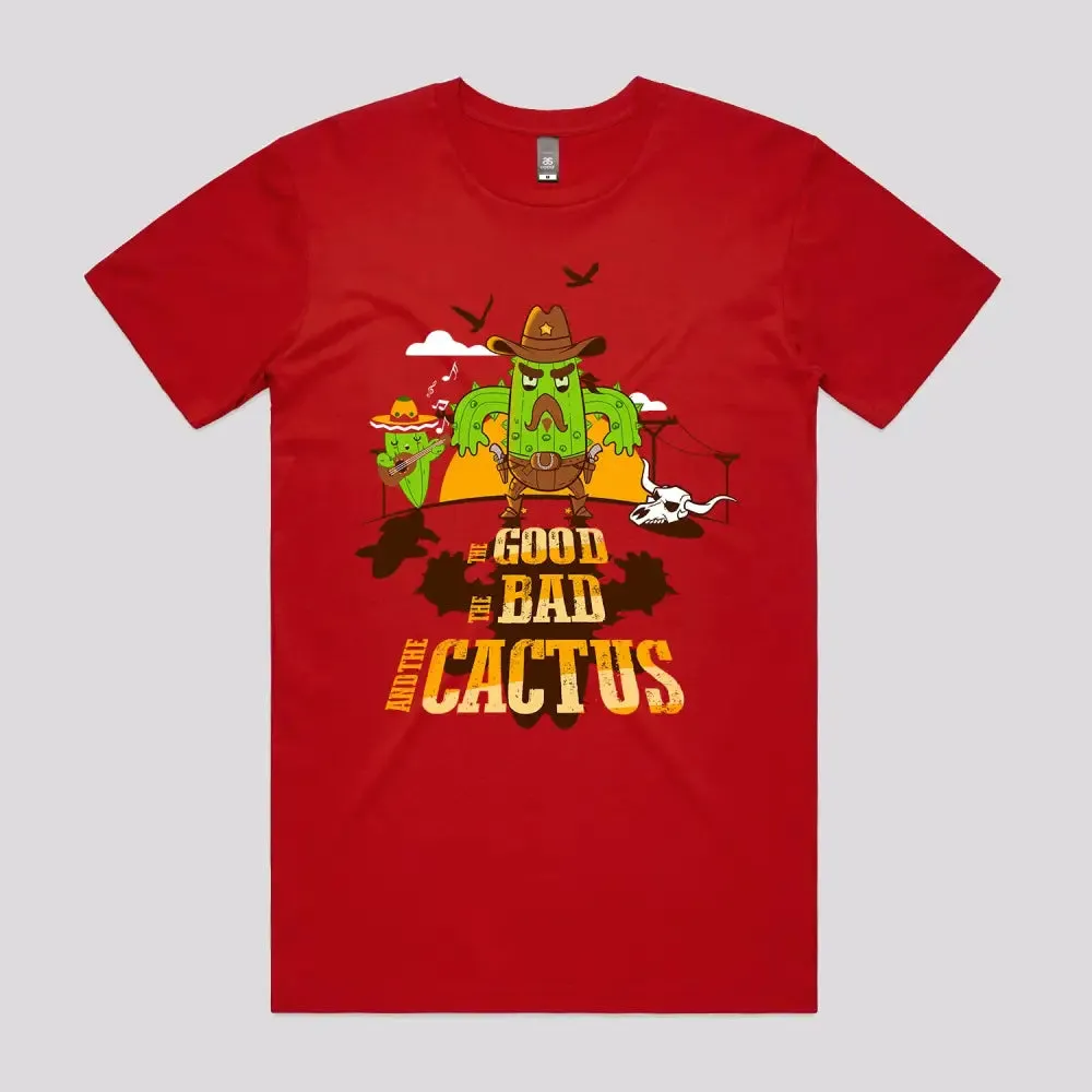 The Good The Bad And The Cactus T-Shirt