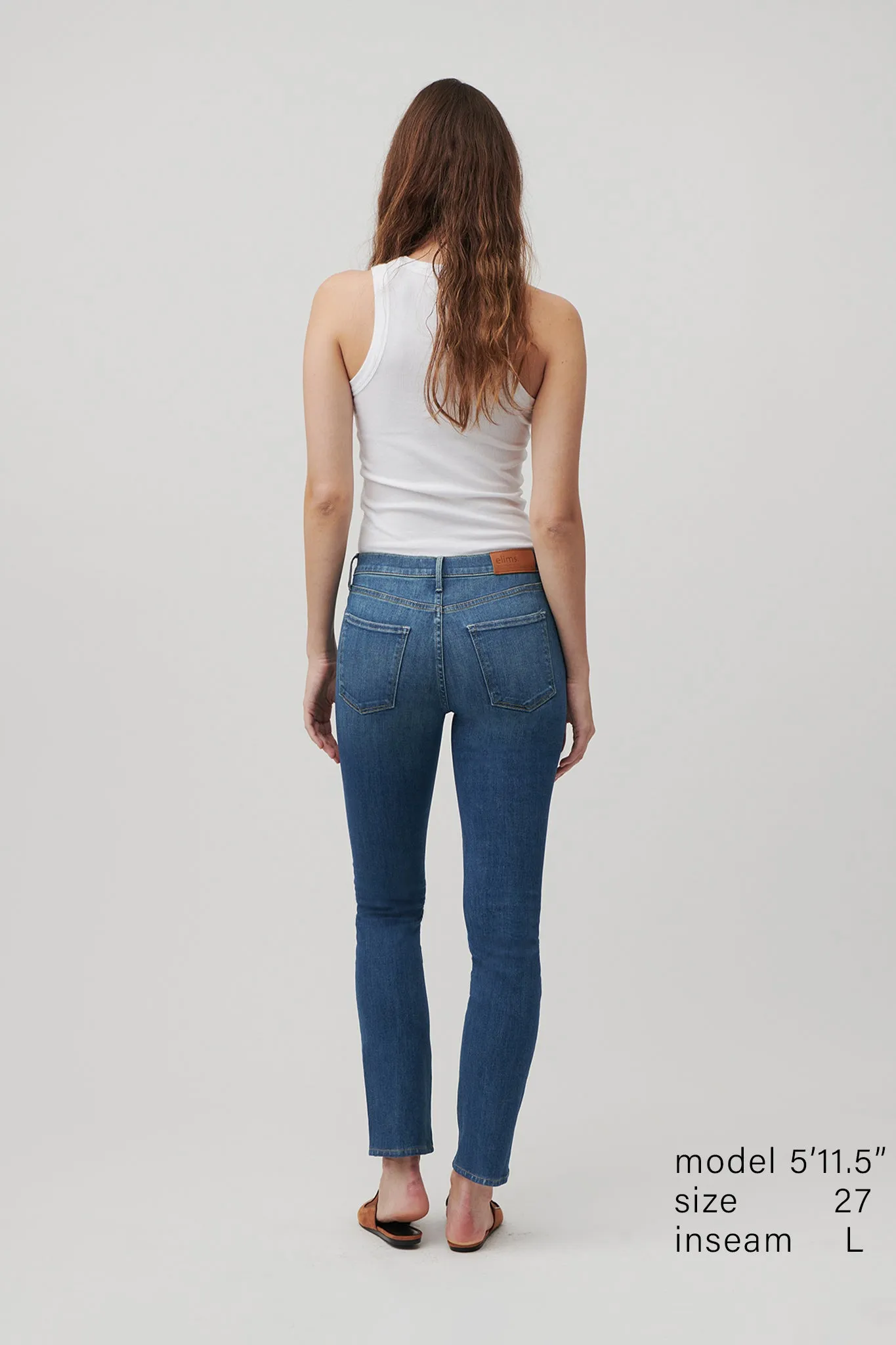 The Melrose Straight Denim  |  Moonlit Ocean