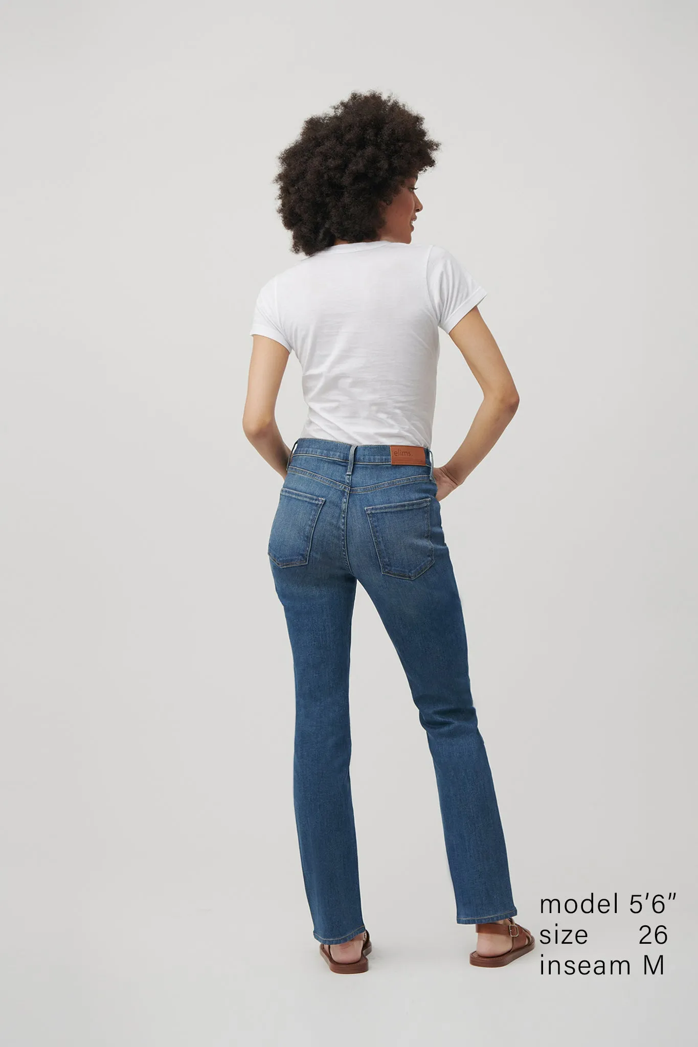 The Melrose Straight Denim  |  Moonlit Ocean