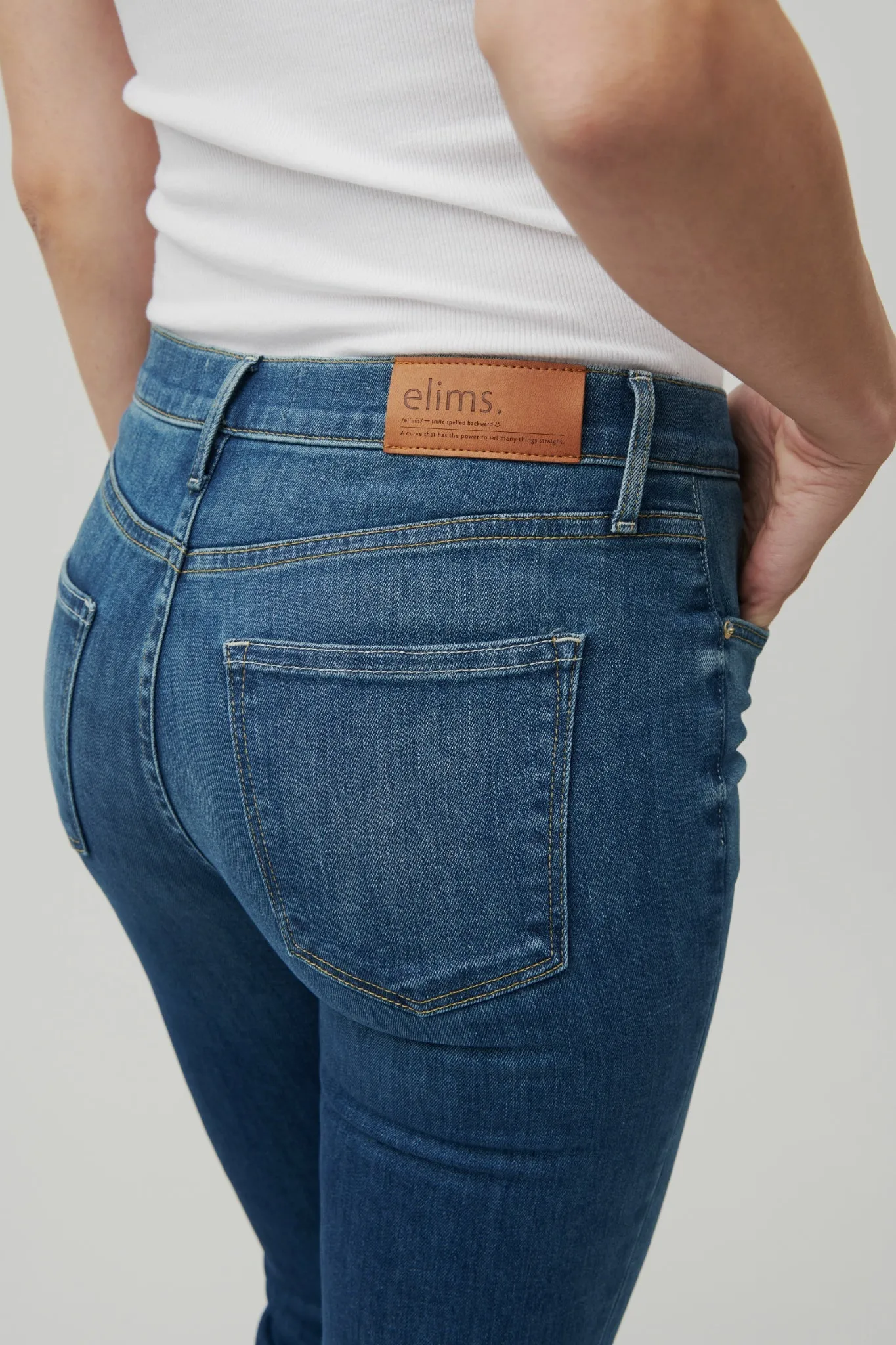The Melrose Straight Denim  |  Moonlit Ocean