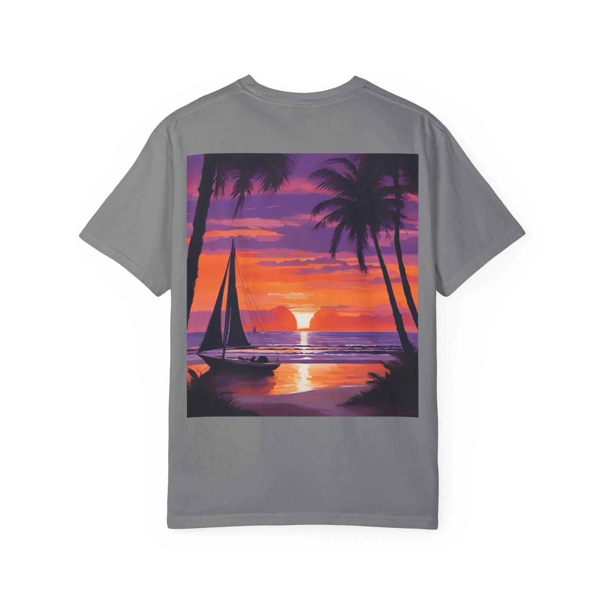 There’s no better T-shirt to sit out on the beach and watch the sunset