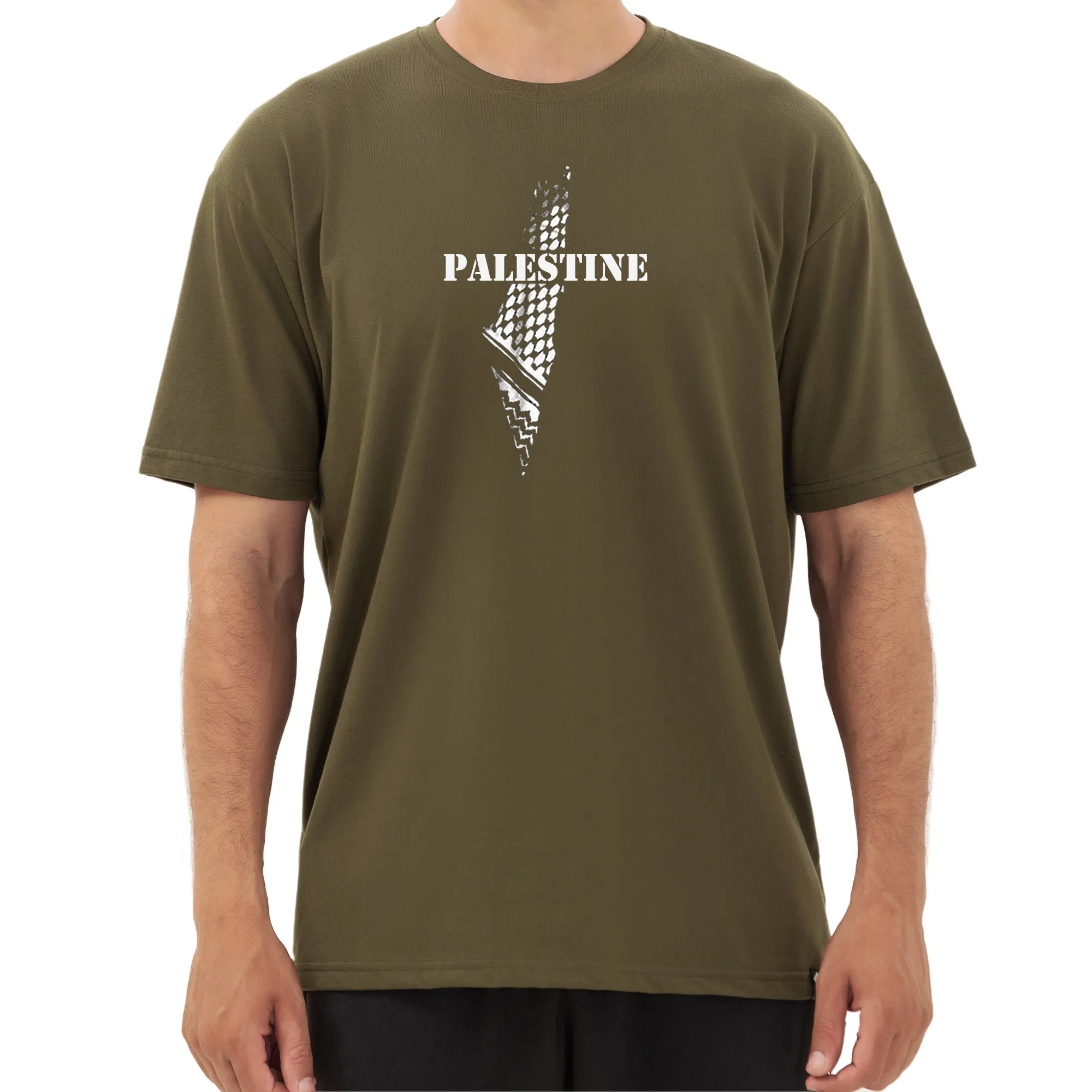 Thunder Oversize Solidarity 2.0 Tee - Olive