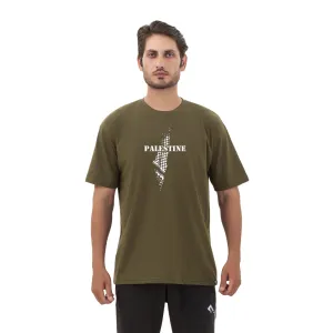 Thunder Oversize Solidarity 2.0 Tee - Olive