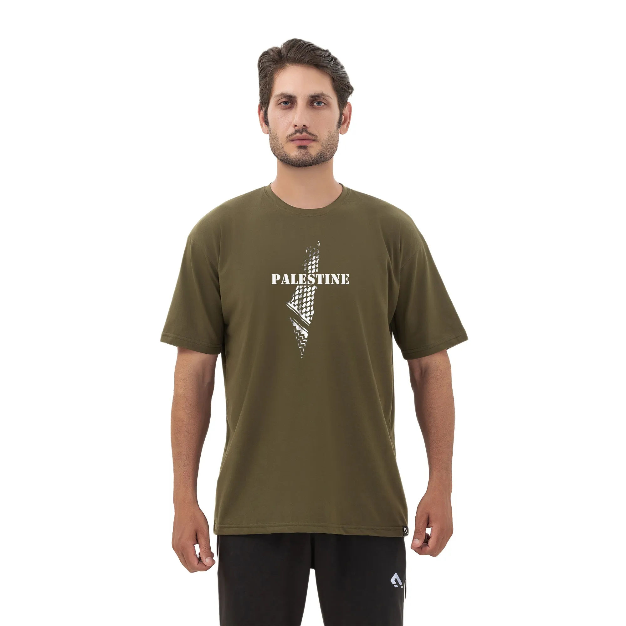 Thunder Oversize Solidarity 2.0 Tee - Olive