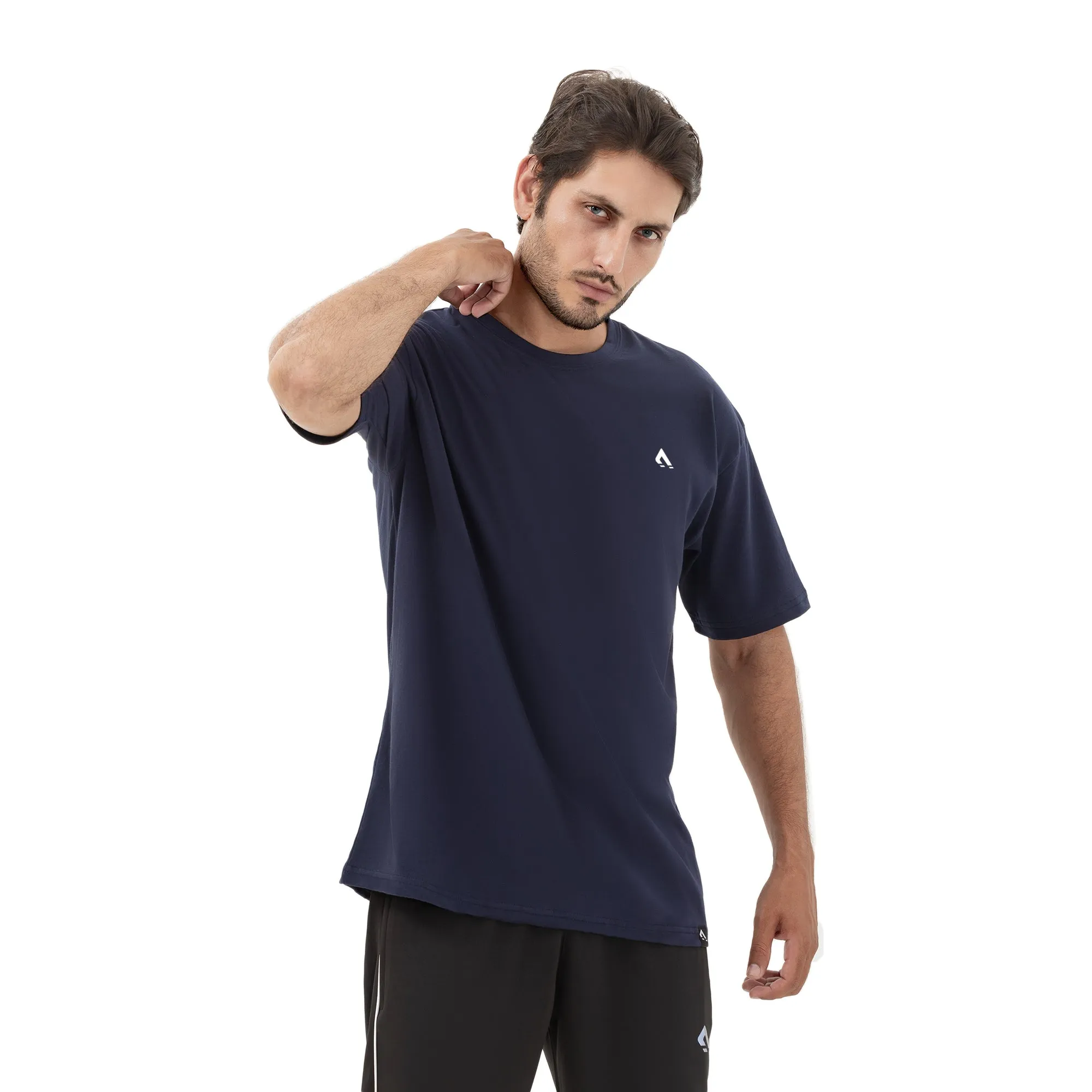 Thunder Oversize Solidarity Tee - Navy