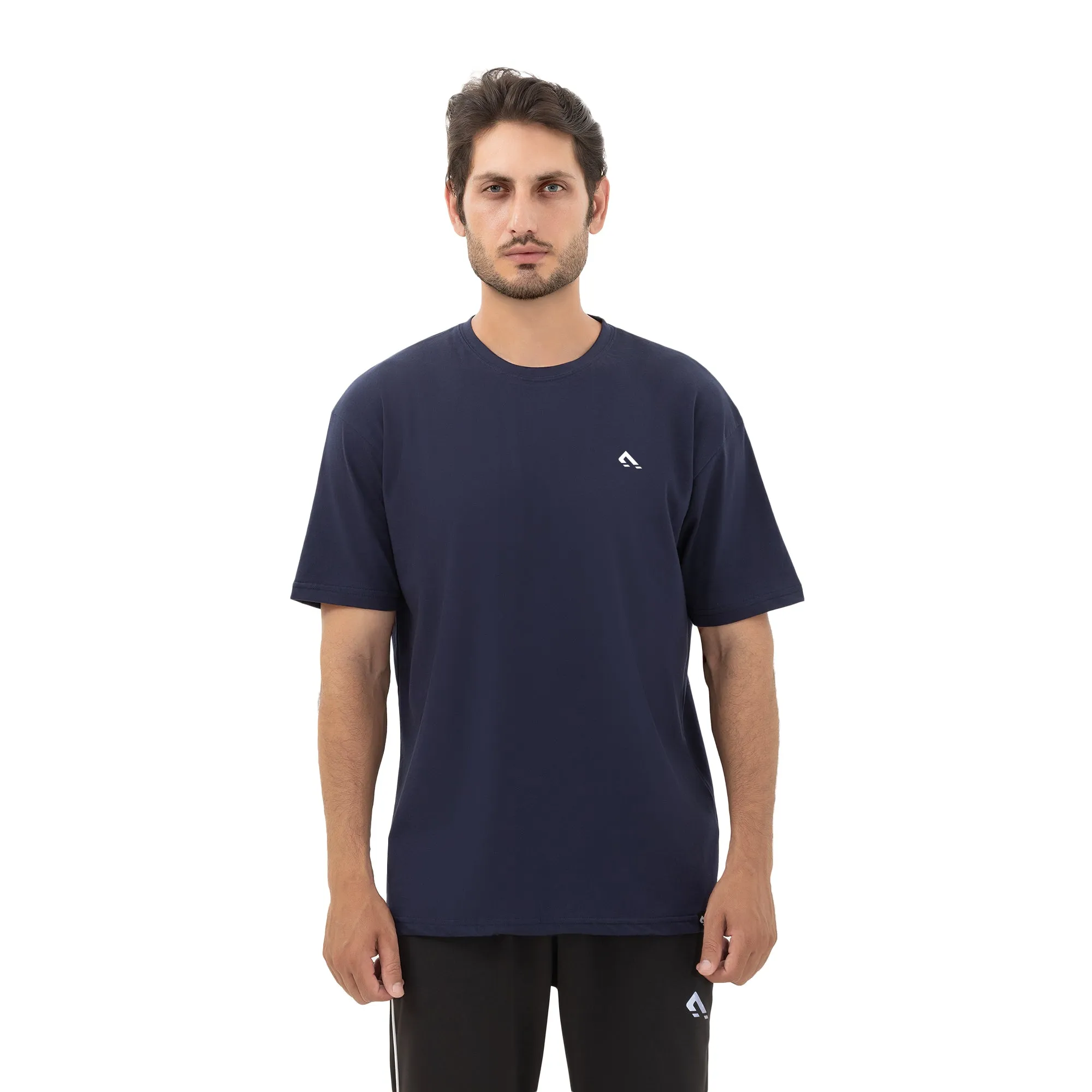 Thunder Oversize Solidarity Tee - Navy