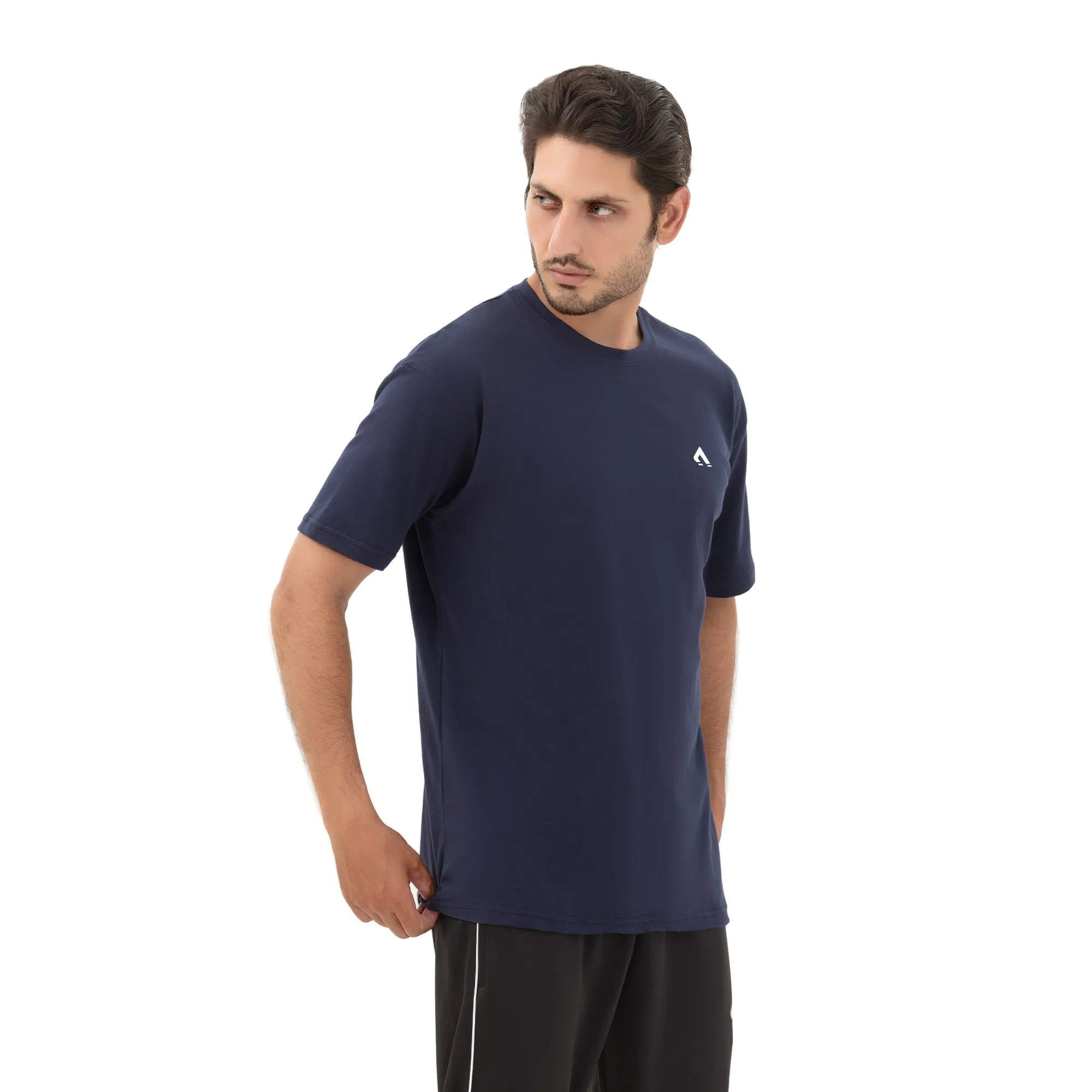 Thunder Oversize Solidarity Tee - Navy