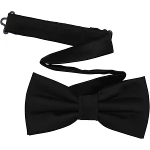 TINYHI Men's Pre-Tied Satin Formal Tuxedo Bowtie Adjustable Length Satin Bow Tie | Multiple Colors