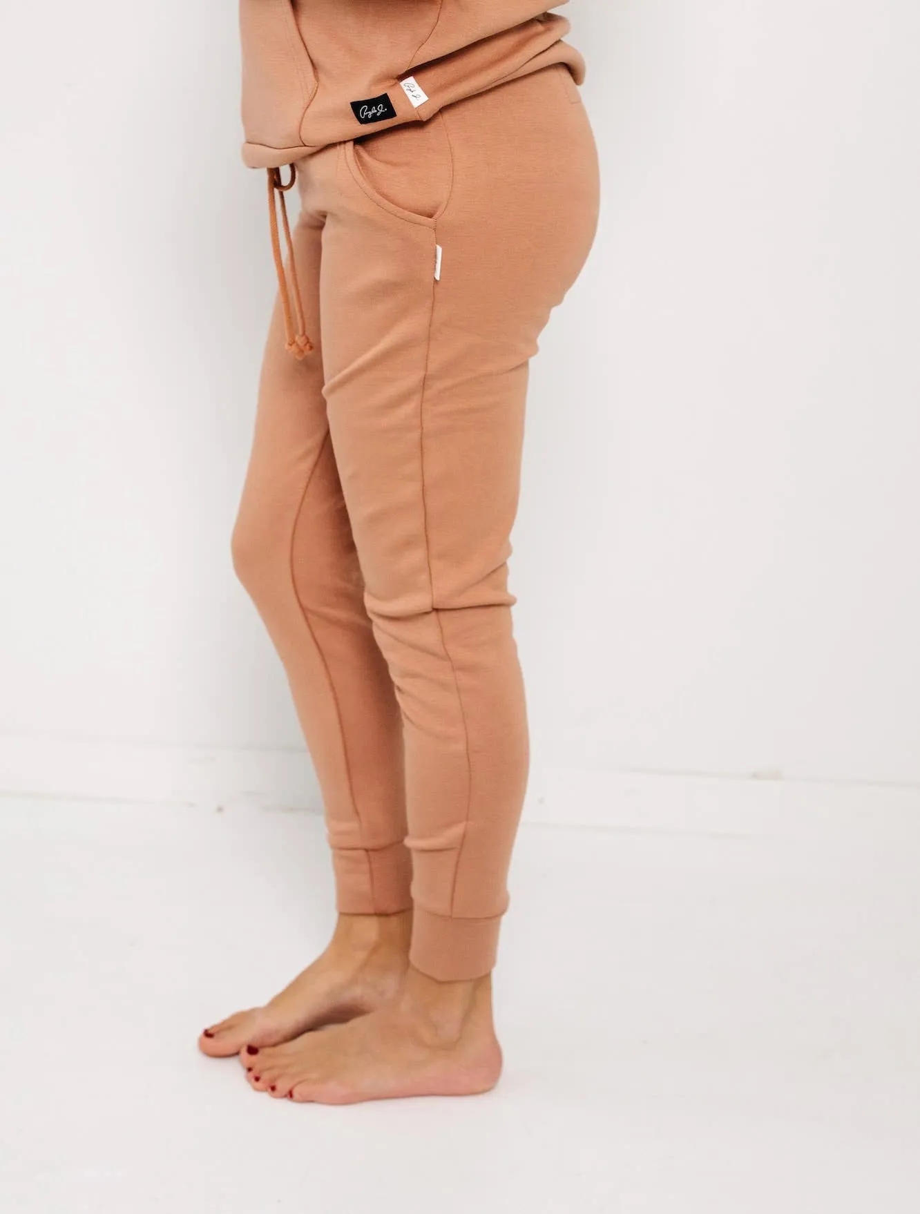 Toffee Brown Women's Joggers