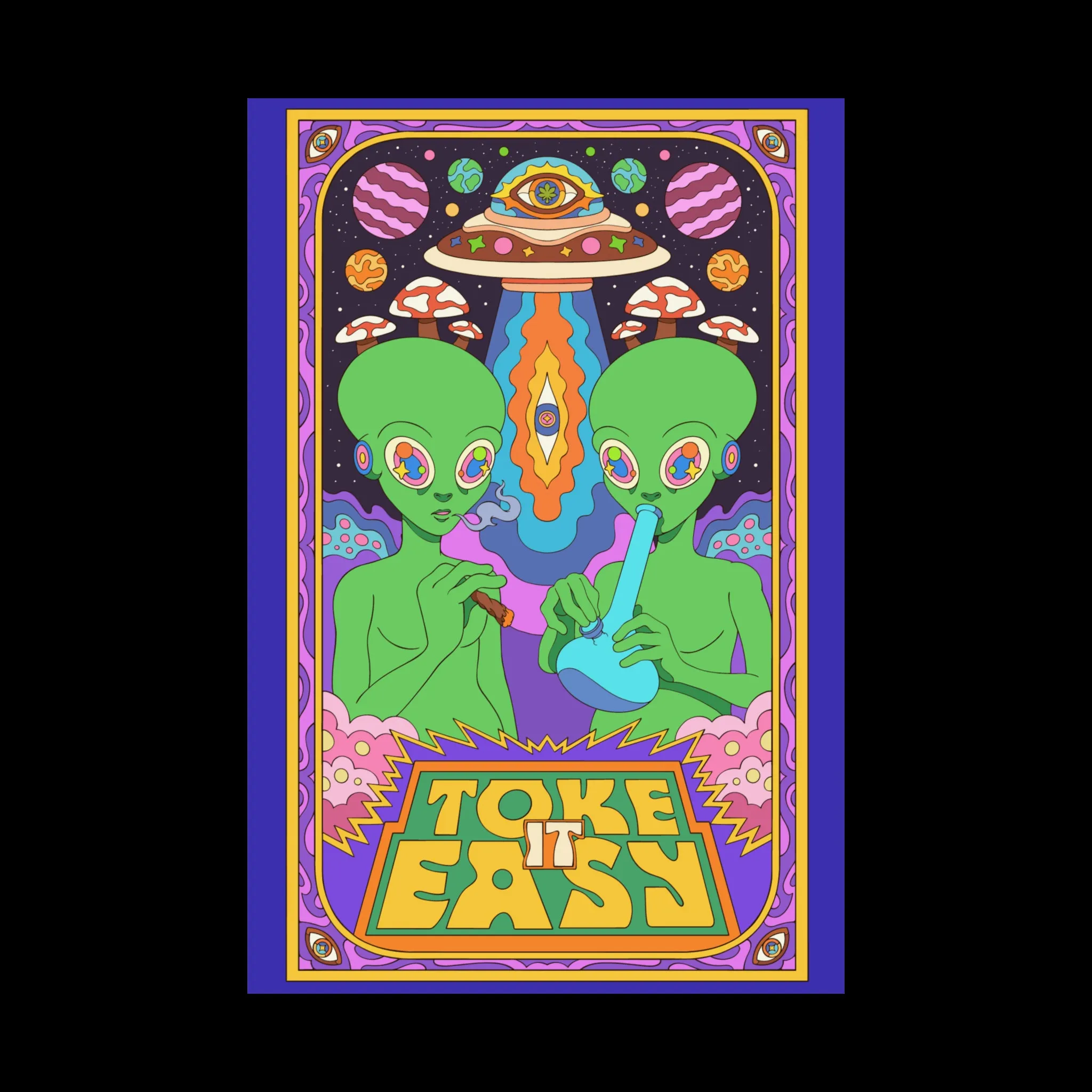 Toke it Easy Poster