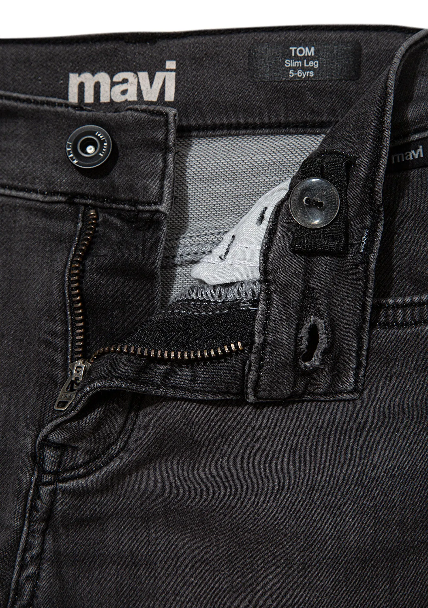Tom Cloudy Grey Sporty Jean Pants