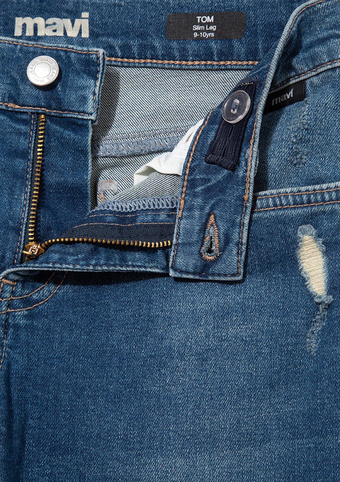 Tom Indigo Denim Jean Pants