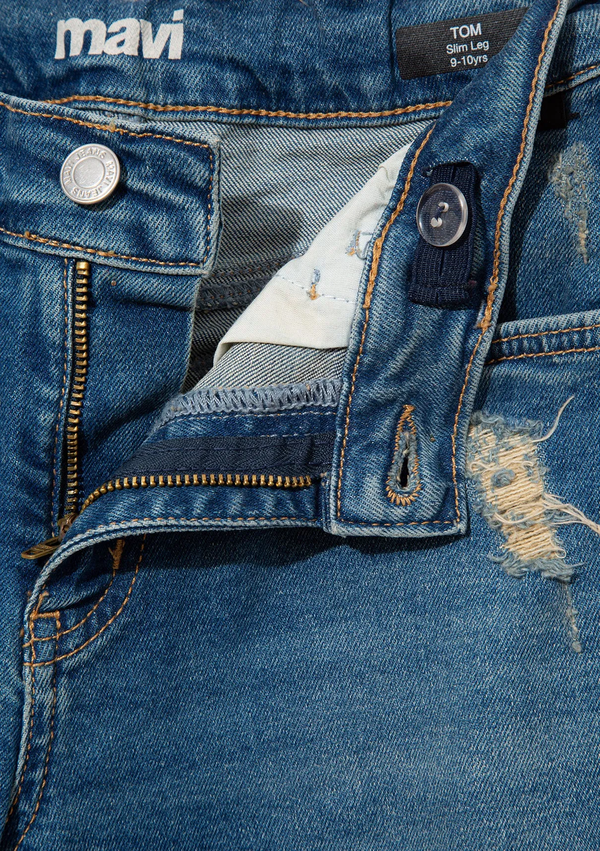 Tom Indigo Denim Jean Pants