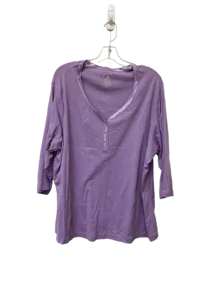 Top Short Sleeve By White Stag  Size: 3x