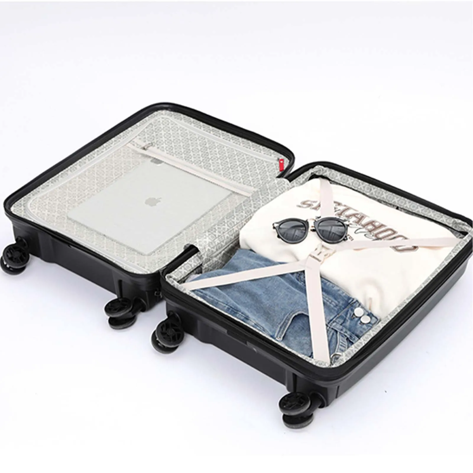 Tosca Space X 55cm Carry-On Suitcase Black