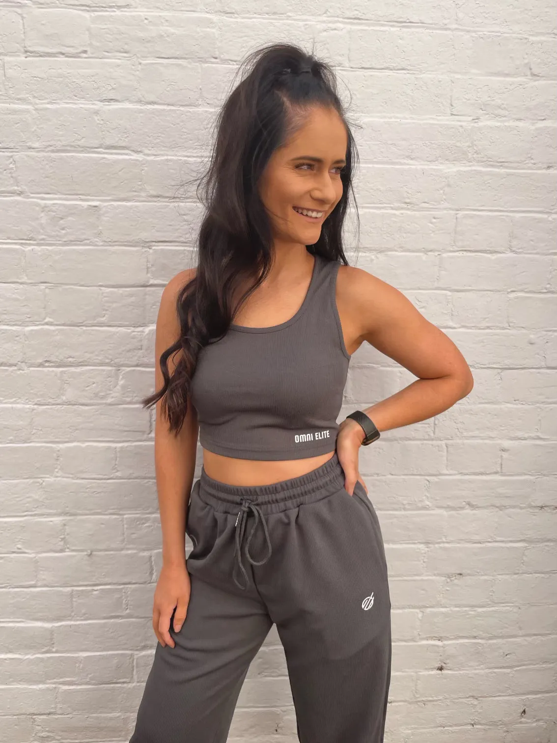 TRACK JOGGERS in GREY