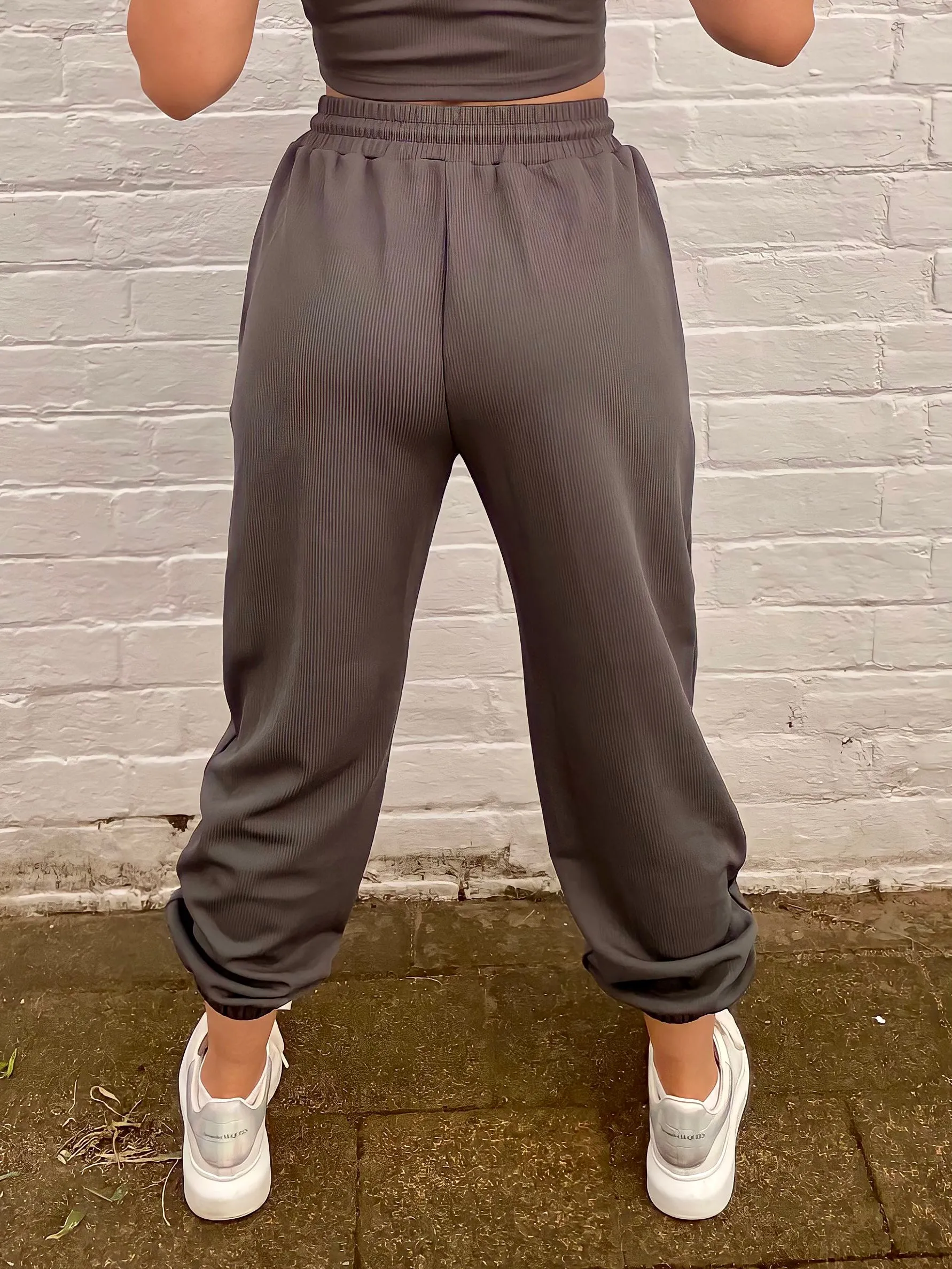 TRACK JOGGERS in GREY
