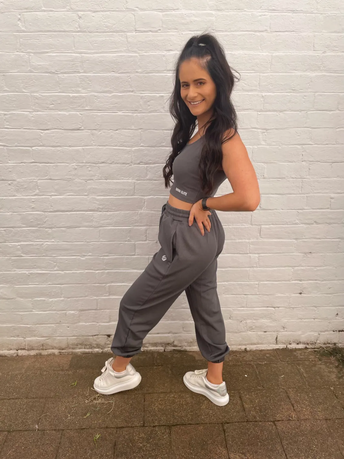 TRACK JOGGERS in GREY