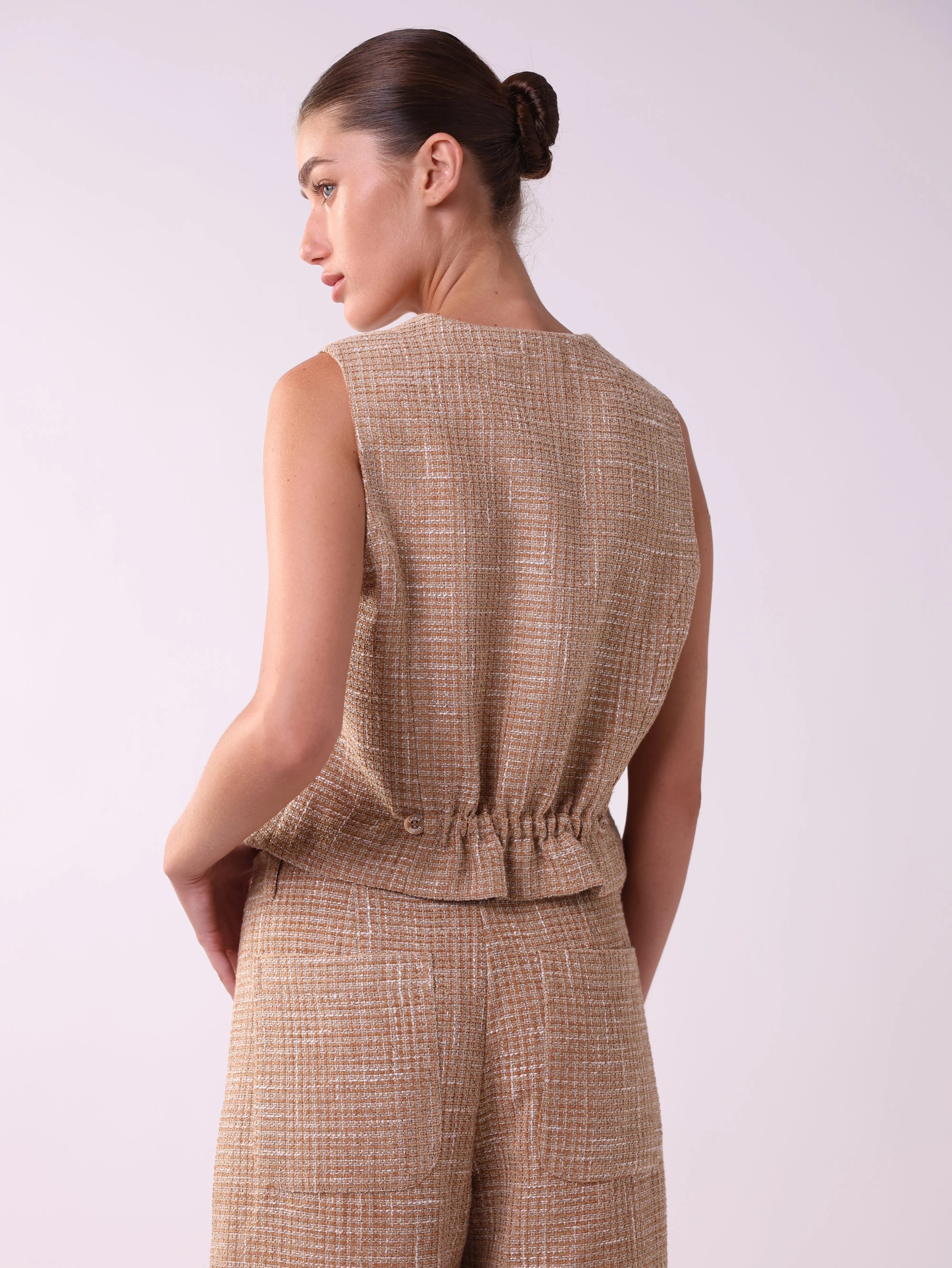 Tweed Vest