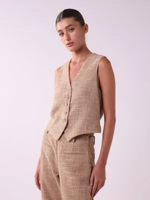 Tweed Vest