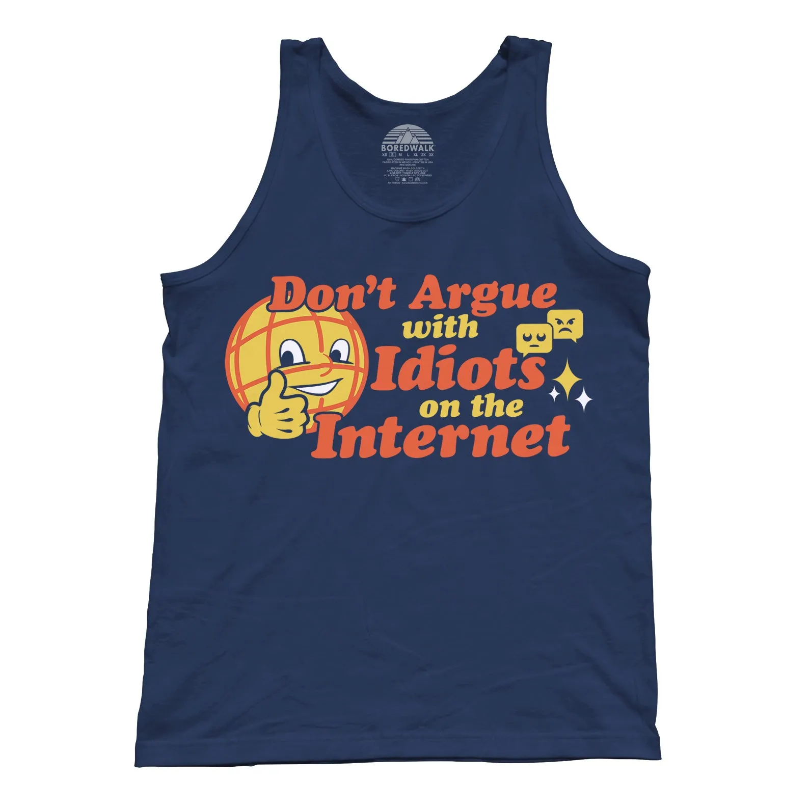 Unisex Don't Argue With Idiots On The Internet Tank Top