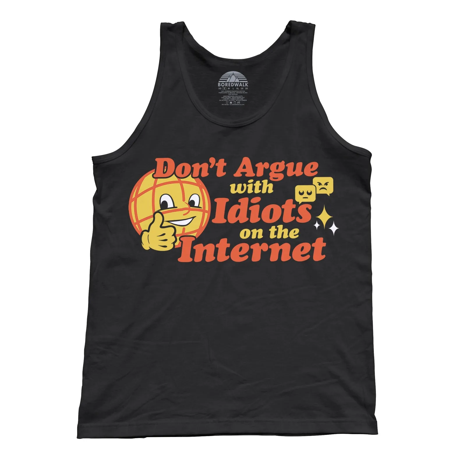 Unisex Don't Argue With Idiots On The Internet Tank Top