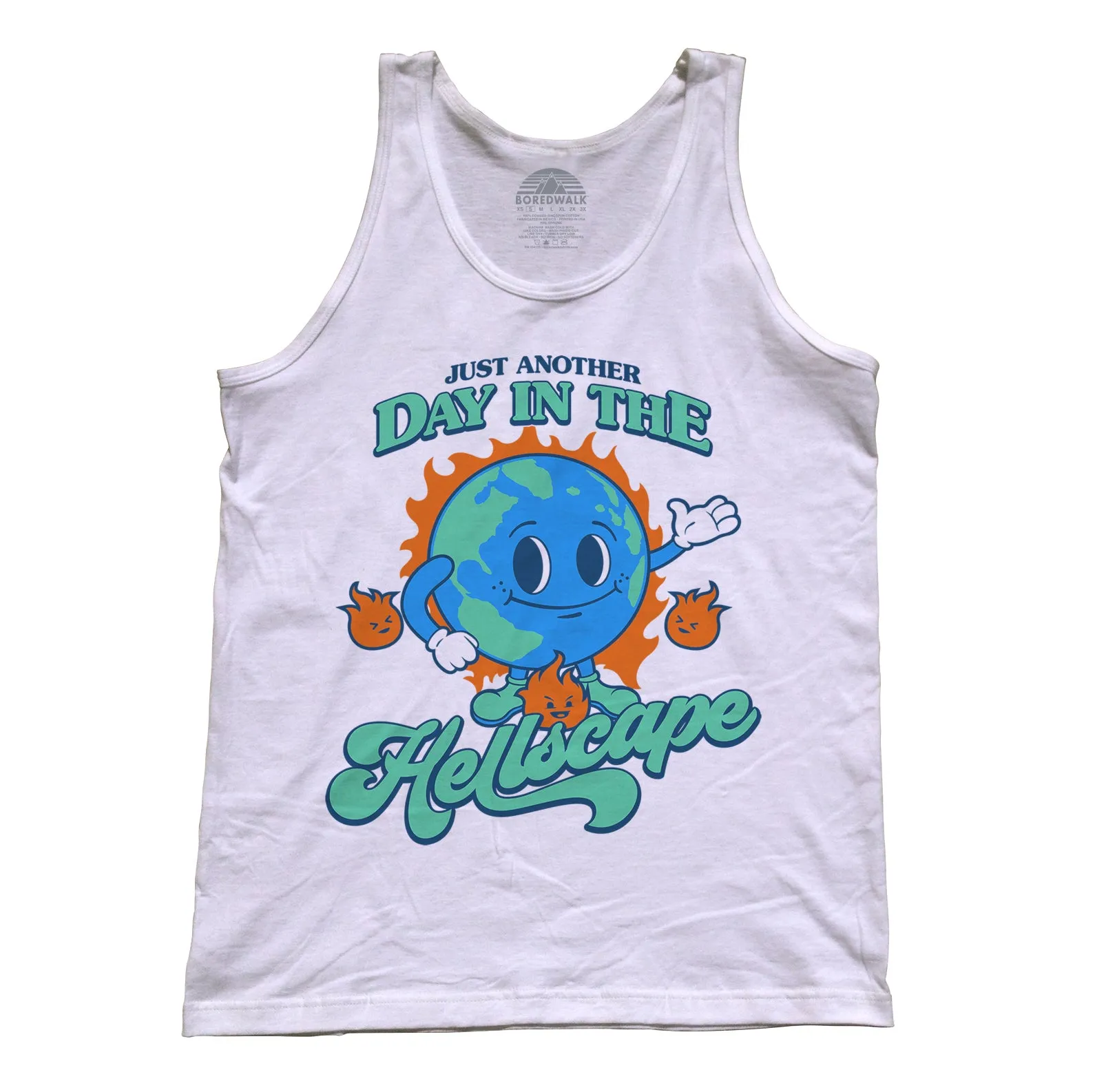 Unisex Just Another Day in the Hellscape Tank Top