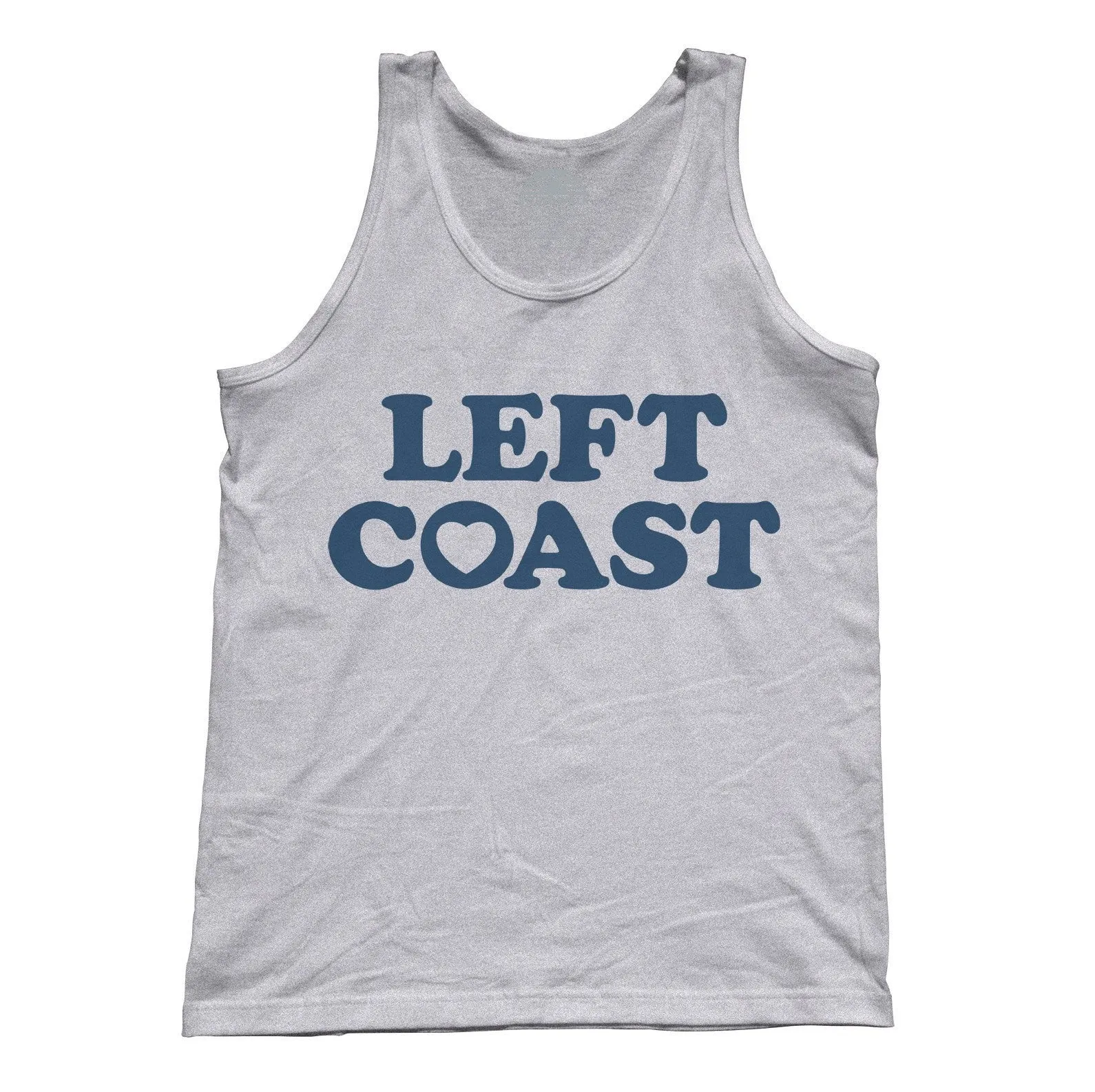 Unisex Left Coast Tank Top - California Oregon Washingon West Coast