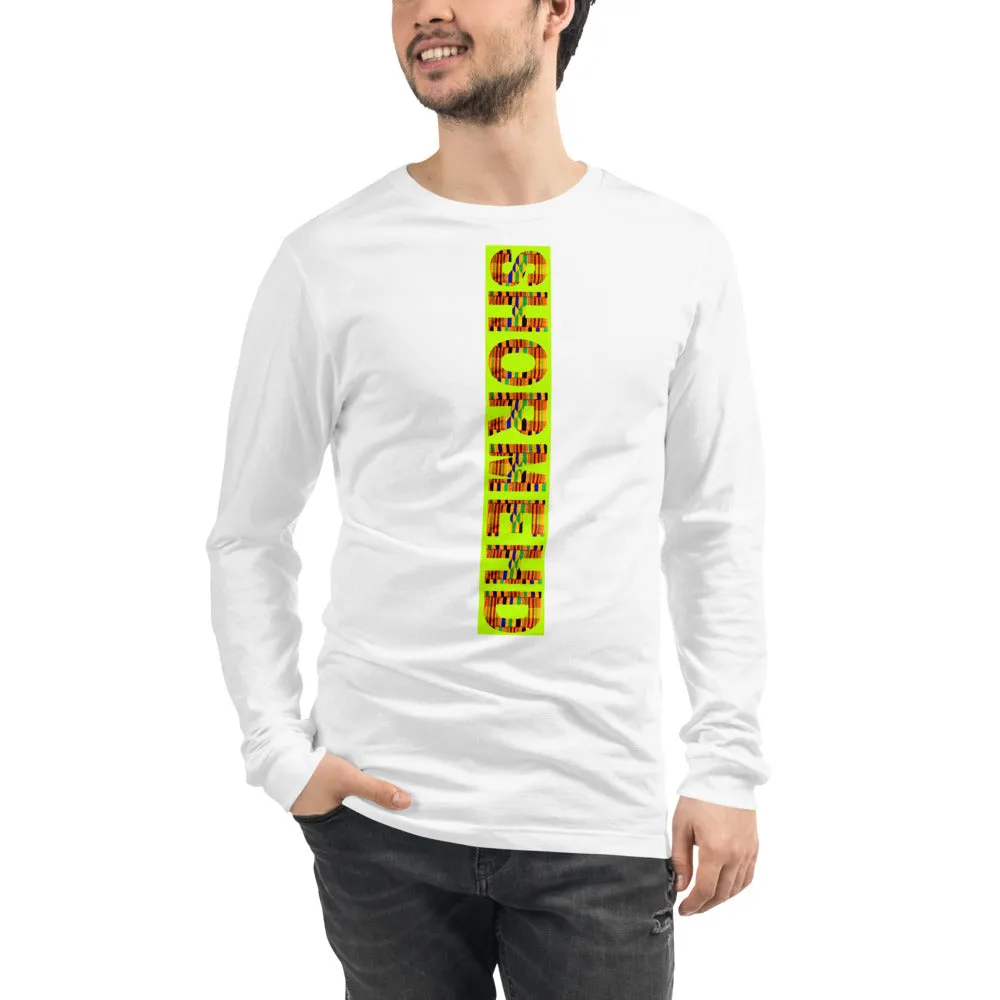 Unisex Neon SHORMEHD Long Sleeve T-shirt