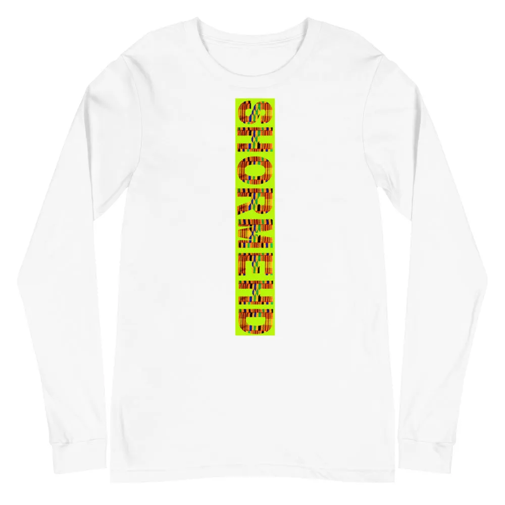 Unisex Neon SHORMEHD Long Sleeve T-shirt