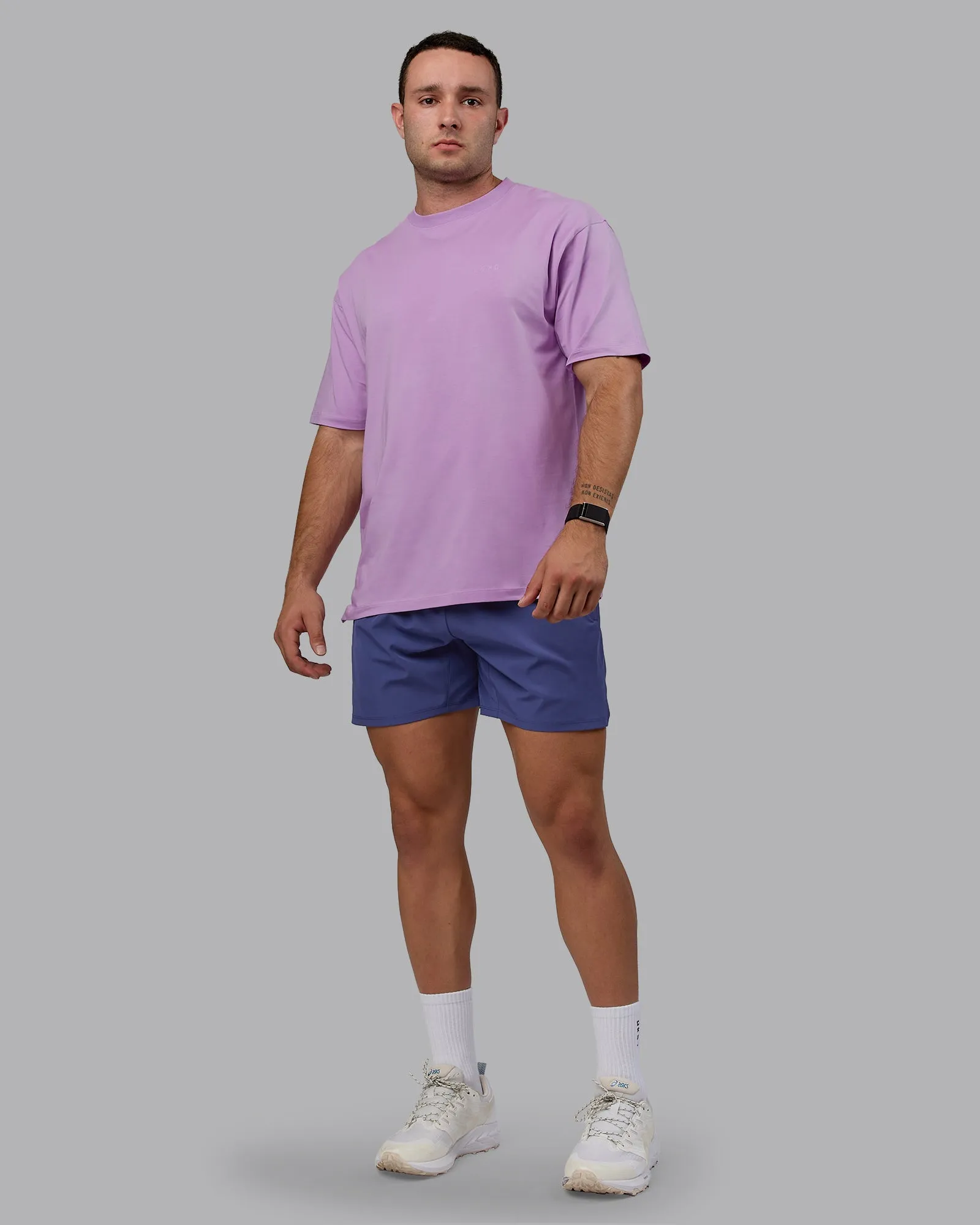 Unisex PimaFLX Tee Oversize - Light Violet