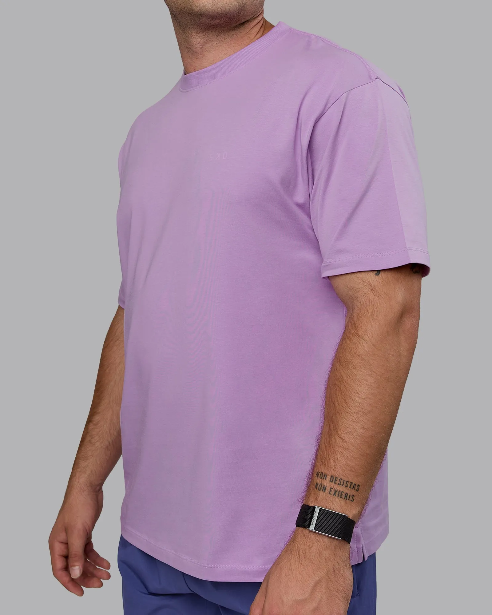 Unisex PimaFLX Tee Oversize - Light Violet