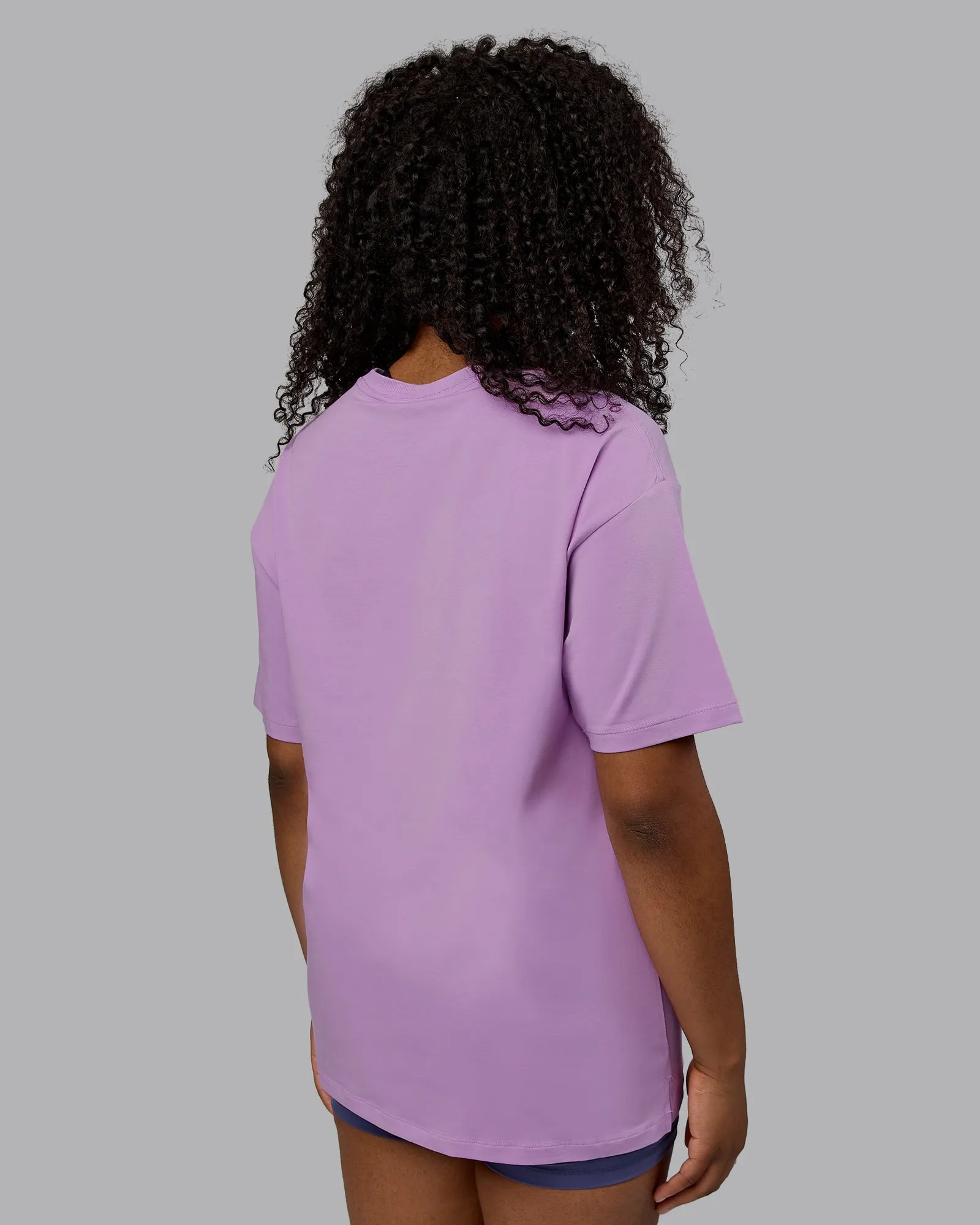 Unisex PimaFLX Tee Oversize - Light Violet