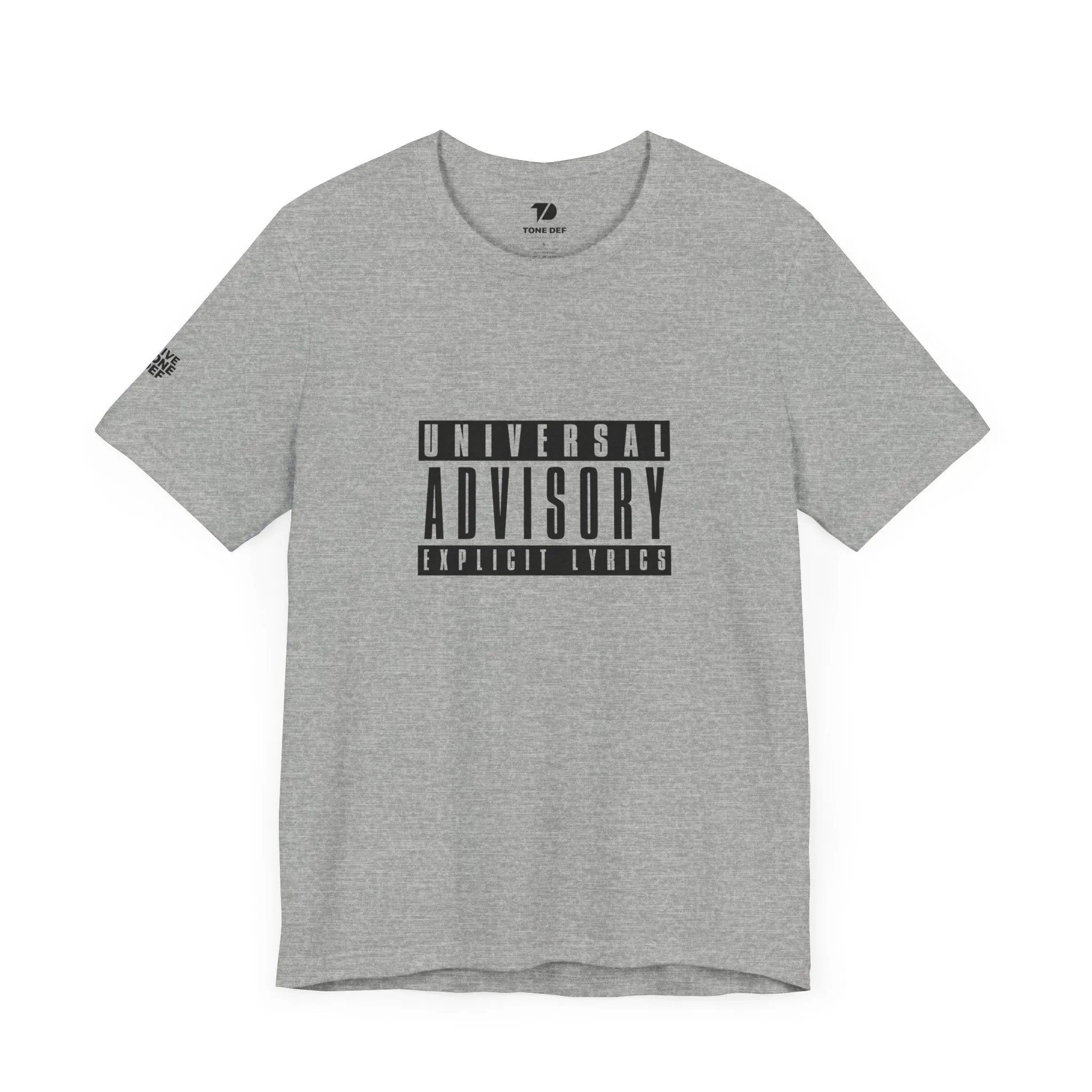 Universal Advisory - Unisex Jersey Short Sleeve Tee