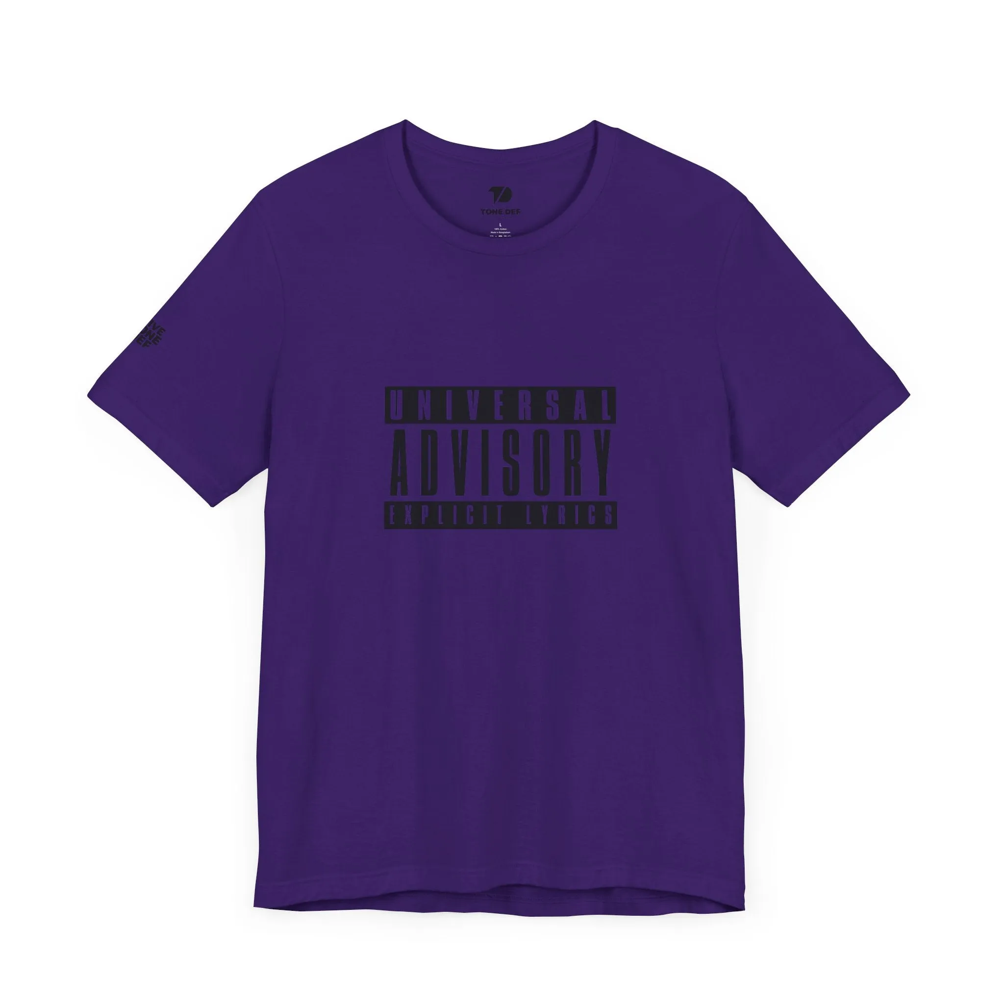 Universal Advisory - Unisex Jersey Short Sleeve Tee