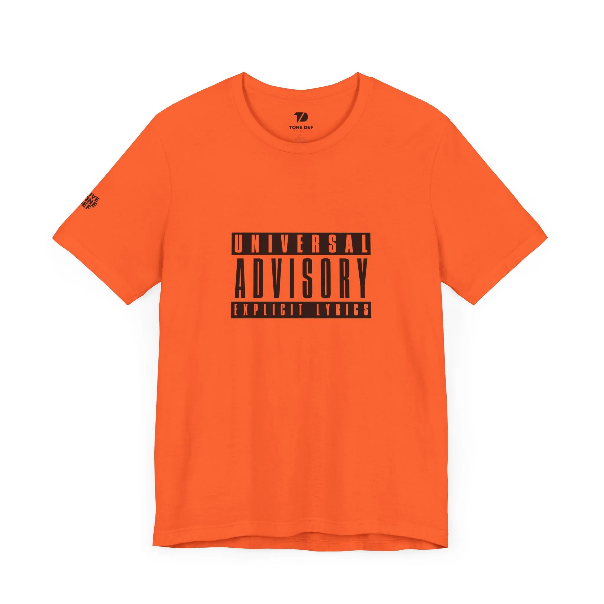 Universal Advisory - Unisex Jersey Short Sleeve Tee