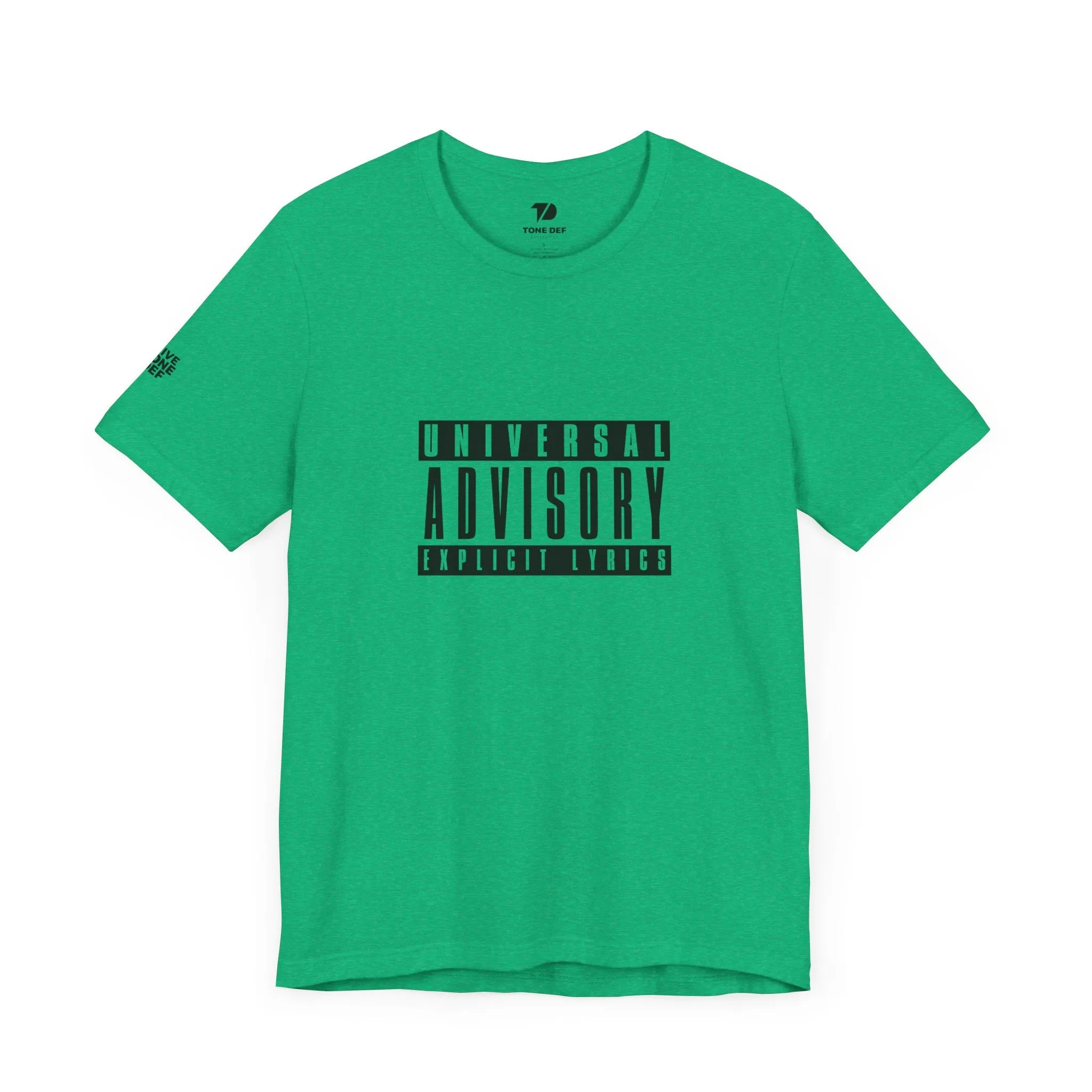Universal Advisory - Unisex Jersey Short Sleeve Tee
