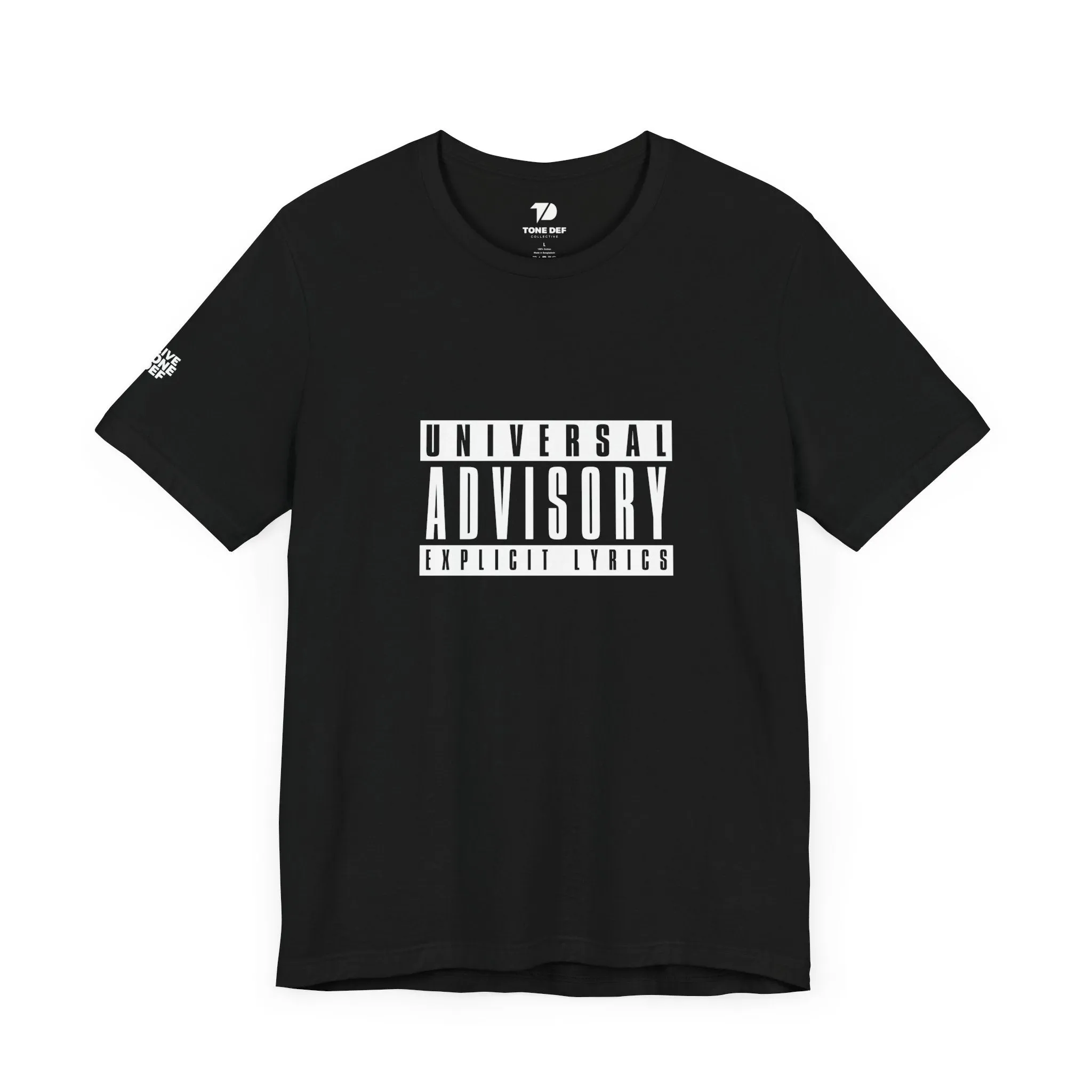 Universal Advisory - Unisex Jersey Short Sleeve Tee