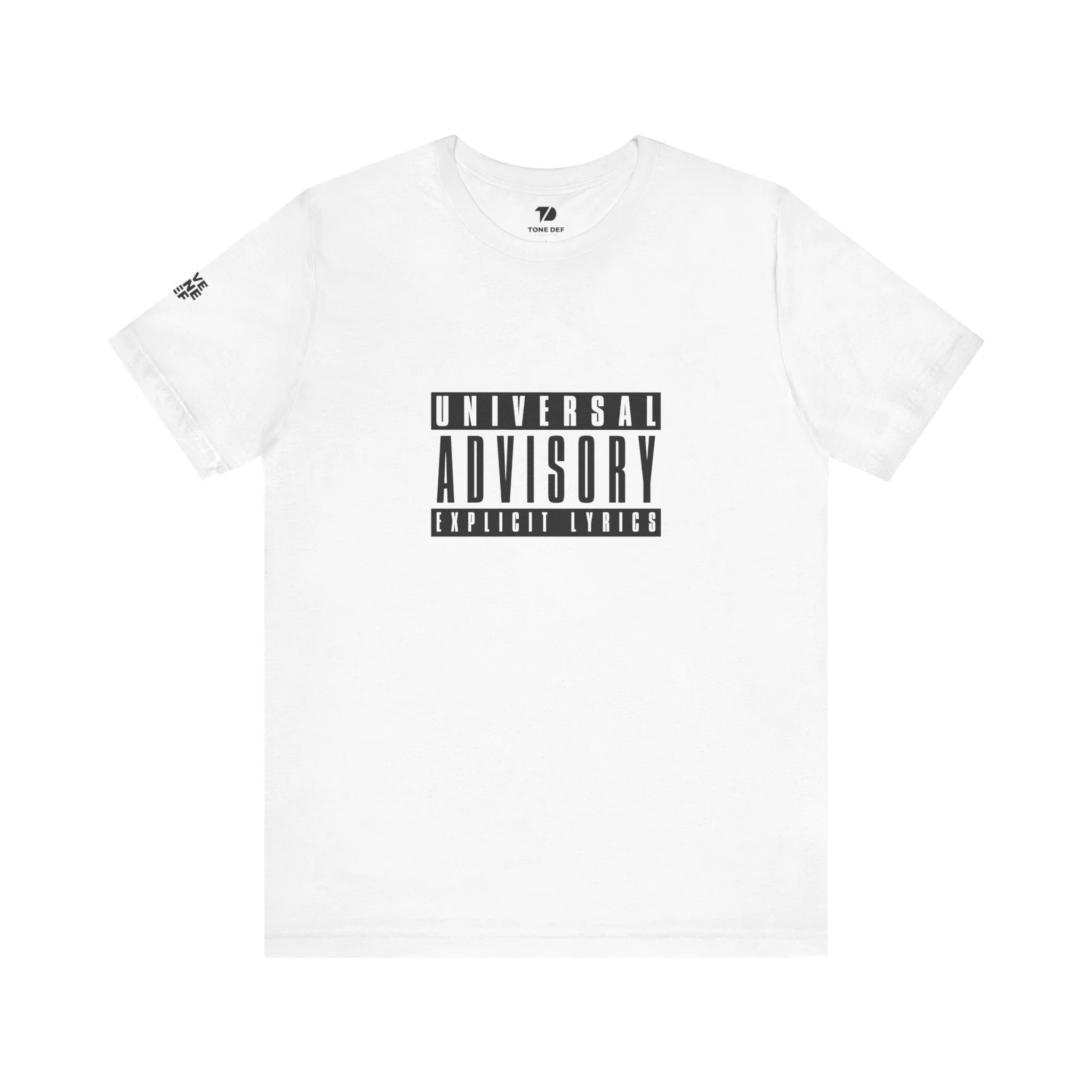 Universal Advisory - Unisex Jersey Short Sleeve Tee