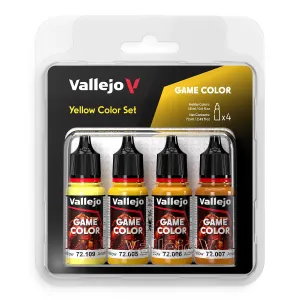 Vallejo Game Colour - Yellow Color Set