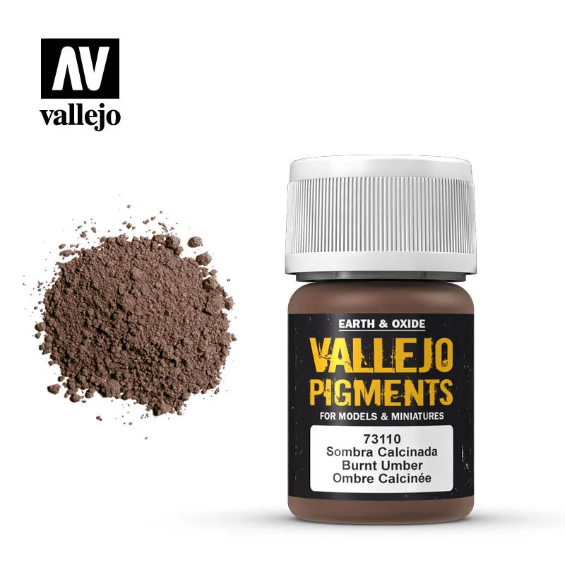 Vallejo Pigments Burnt Umber