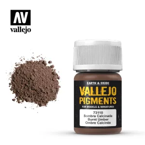 Vallejo Pigments Burnt Umber