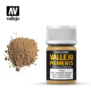 Vallejo Pigments Dark Yellow Ochre