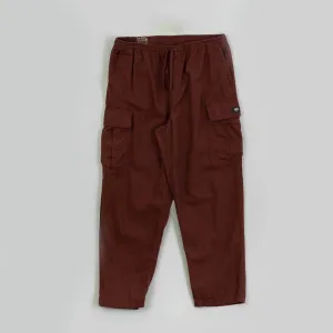 Vans Range Baggy Tapered Elastic Cargo Pants Bitter Chocolate