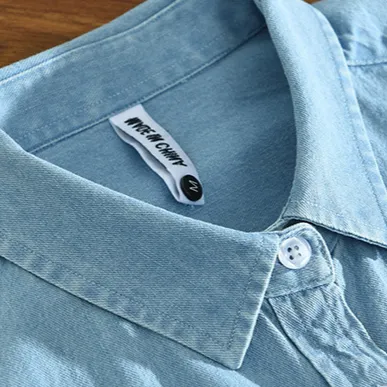 Varsity Denim Shirt