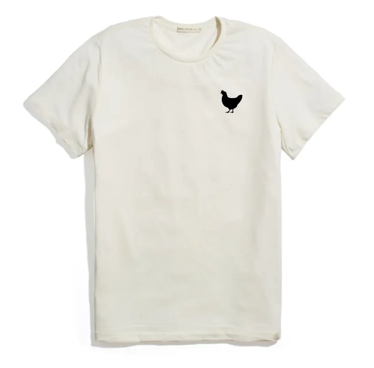 Village Sign Graphic Tee in Natural